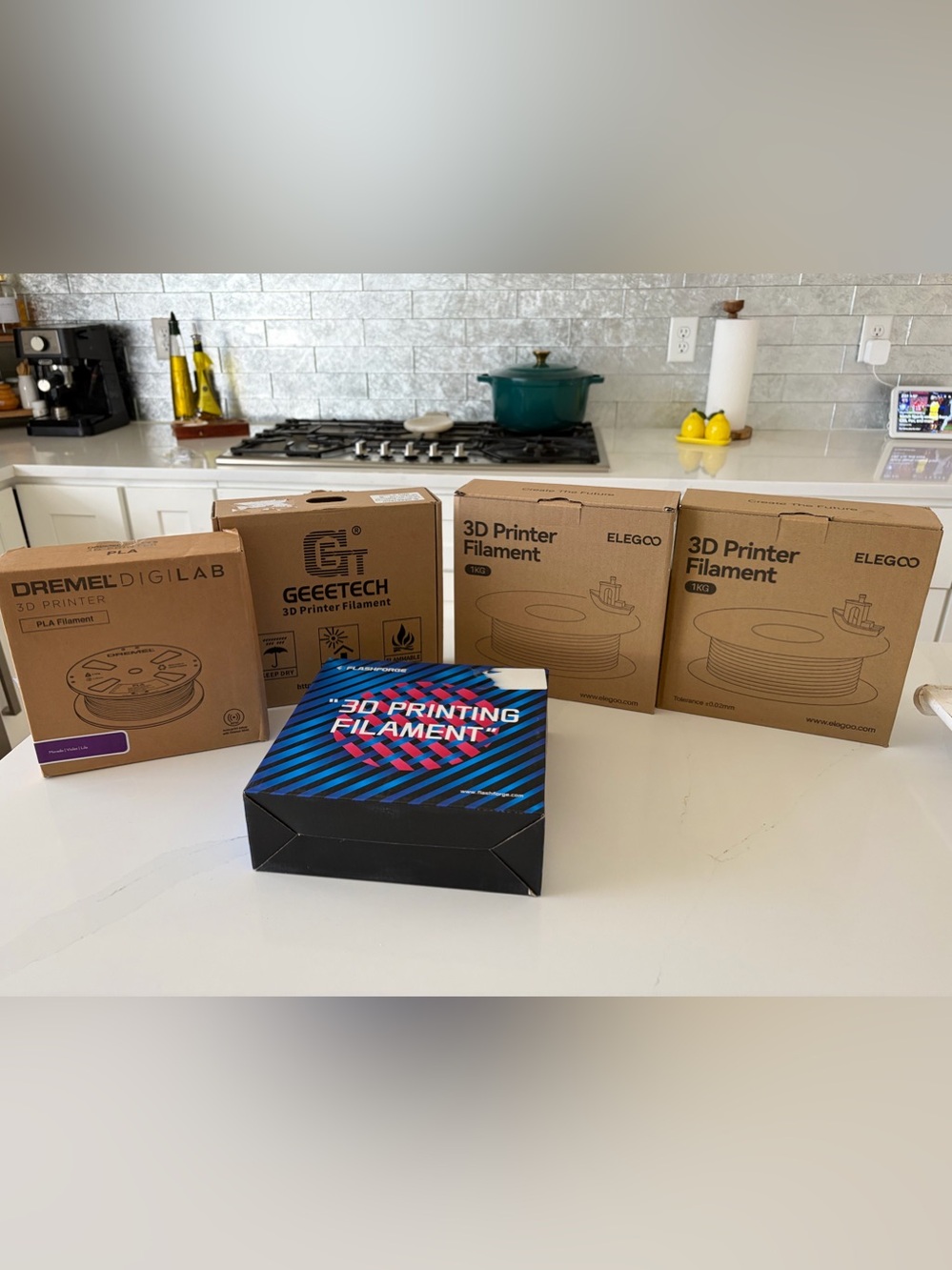 3D Printing Filament Spools - Mixed Brands